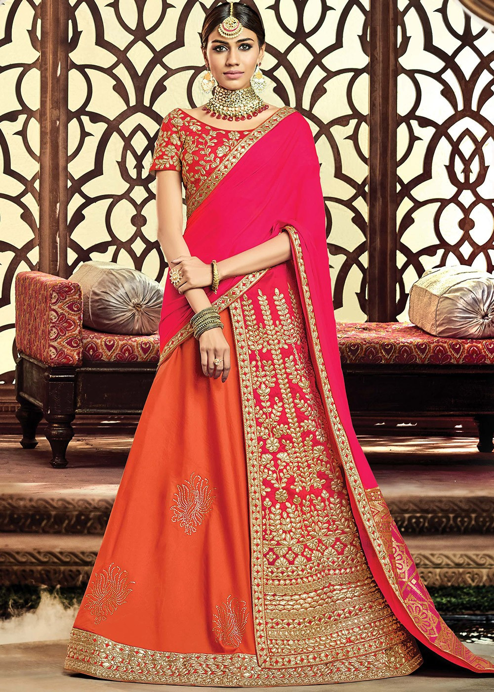 Sarees and Lehengas